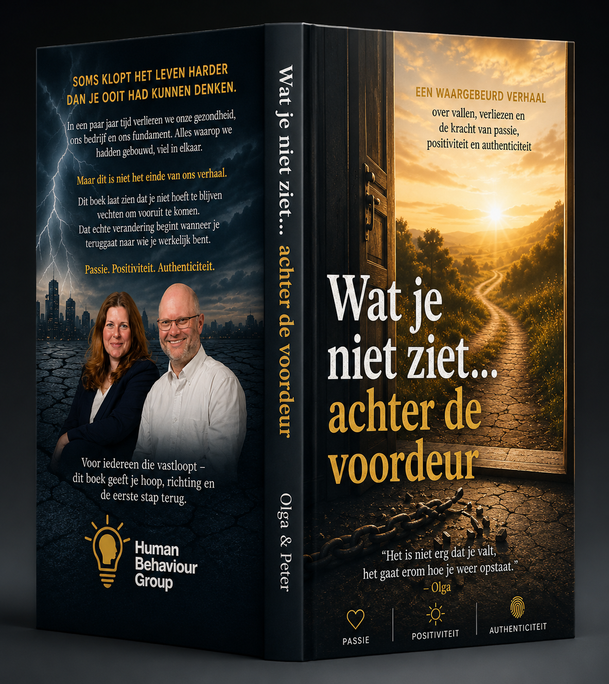 Boekcover Wat je niet ziet achter de voordeur, verschijnt november 2026