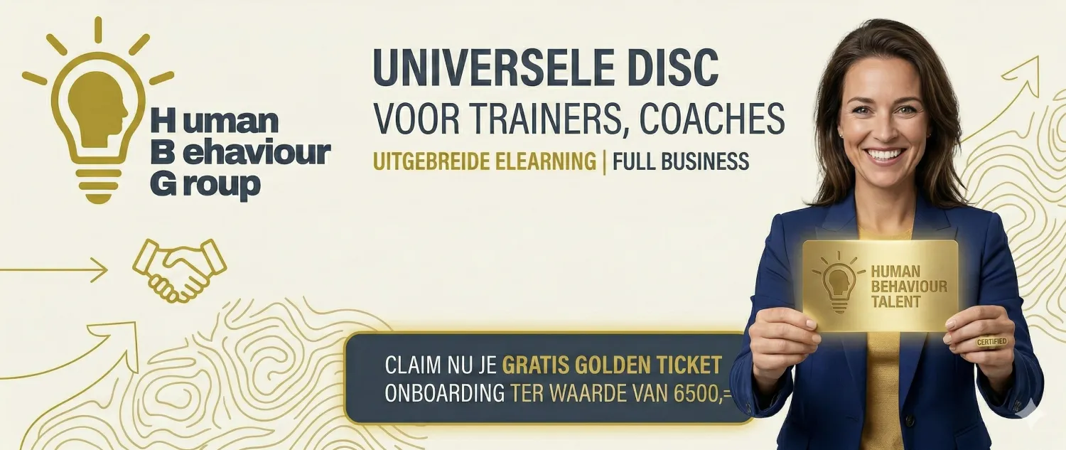 Universele DISC eLearning met certificering